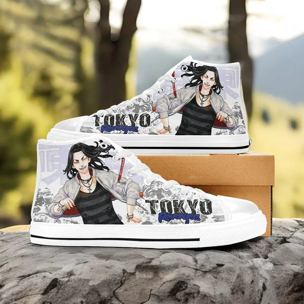 Baji Tokyo Revengers Custom High Top Sneakers Shoes