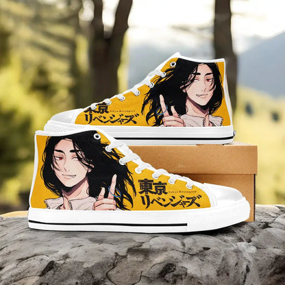 Baji Tokyo Revengers Custom High Top Sneakers Shoes