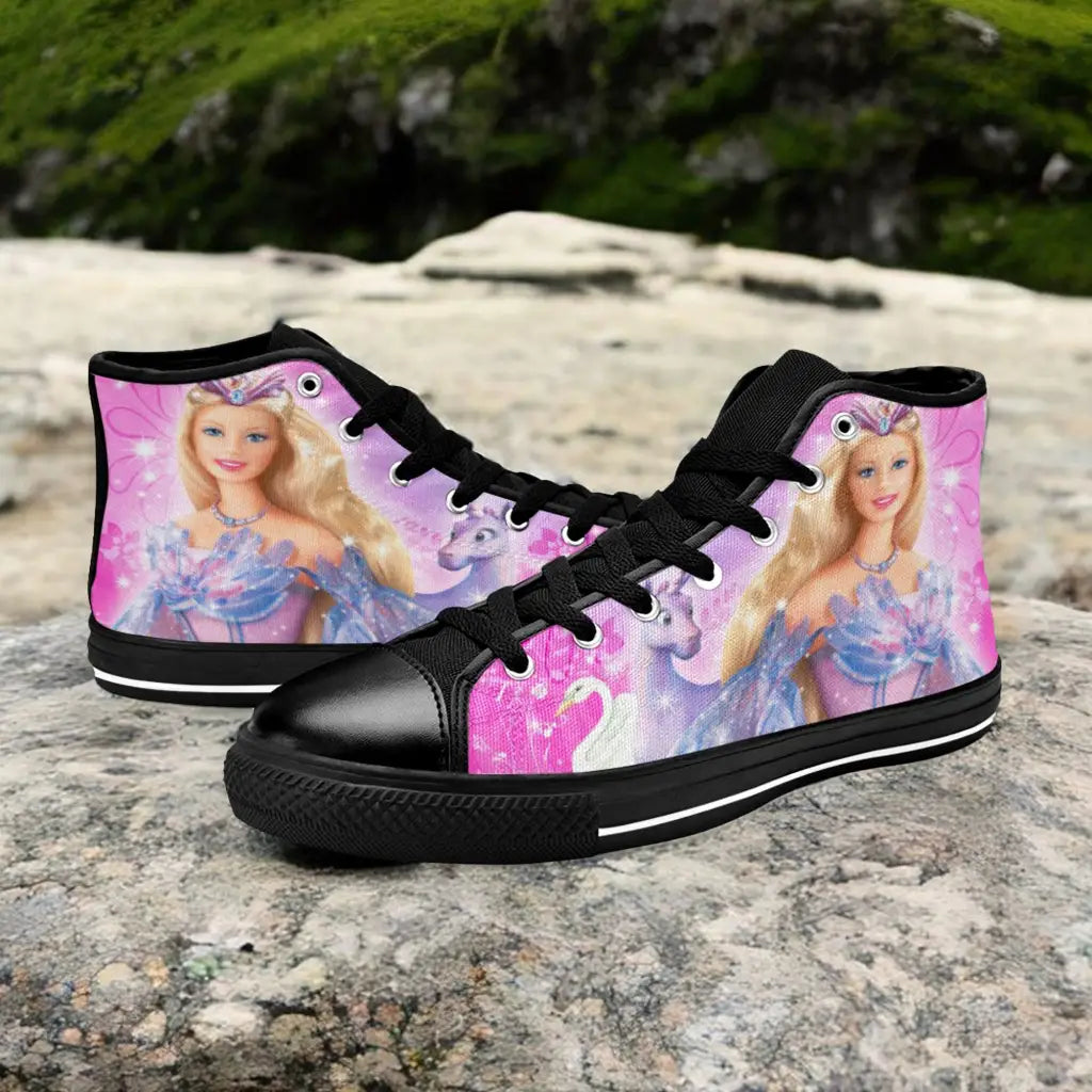 Barbie Custom High Top Sneakers Shoes