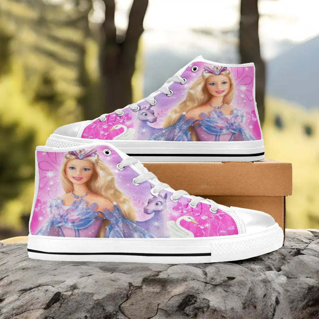 Barbie Custom High Top Sneakers Shoes