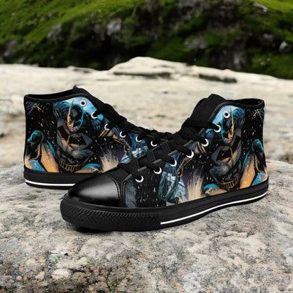 Batman Dark Knight Custom High Top Sneakers Shoes