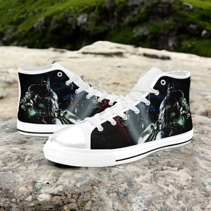 Batman v Superman Custom High Top Sneakers Shoes