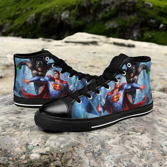 Batman v Superman Custom High Top Sneakers Shoes