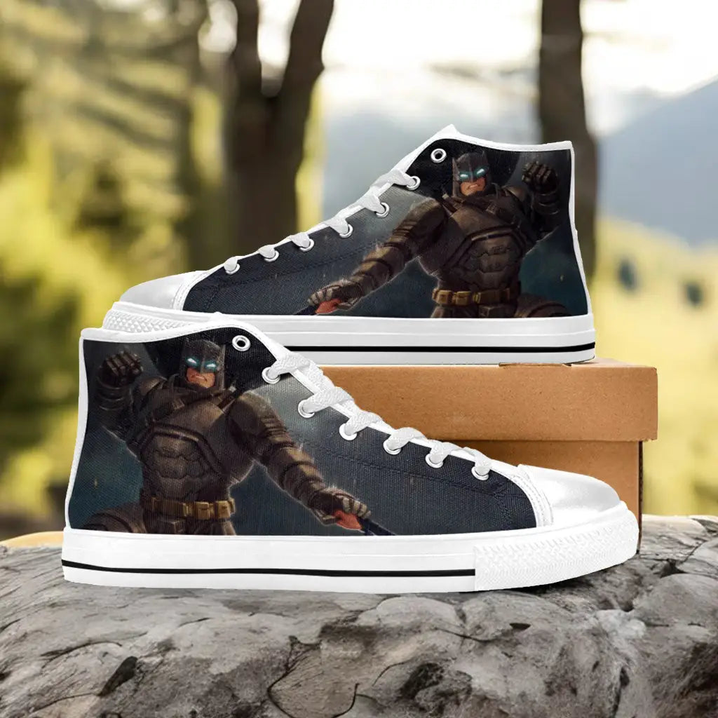 Batman v Superman Custom High Top Sneakers Shoes