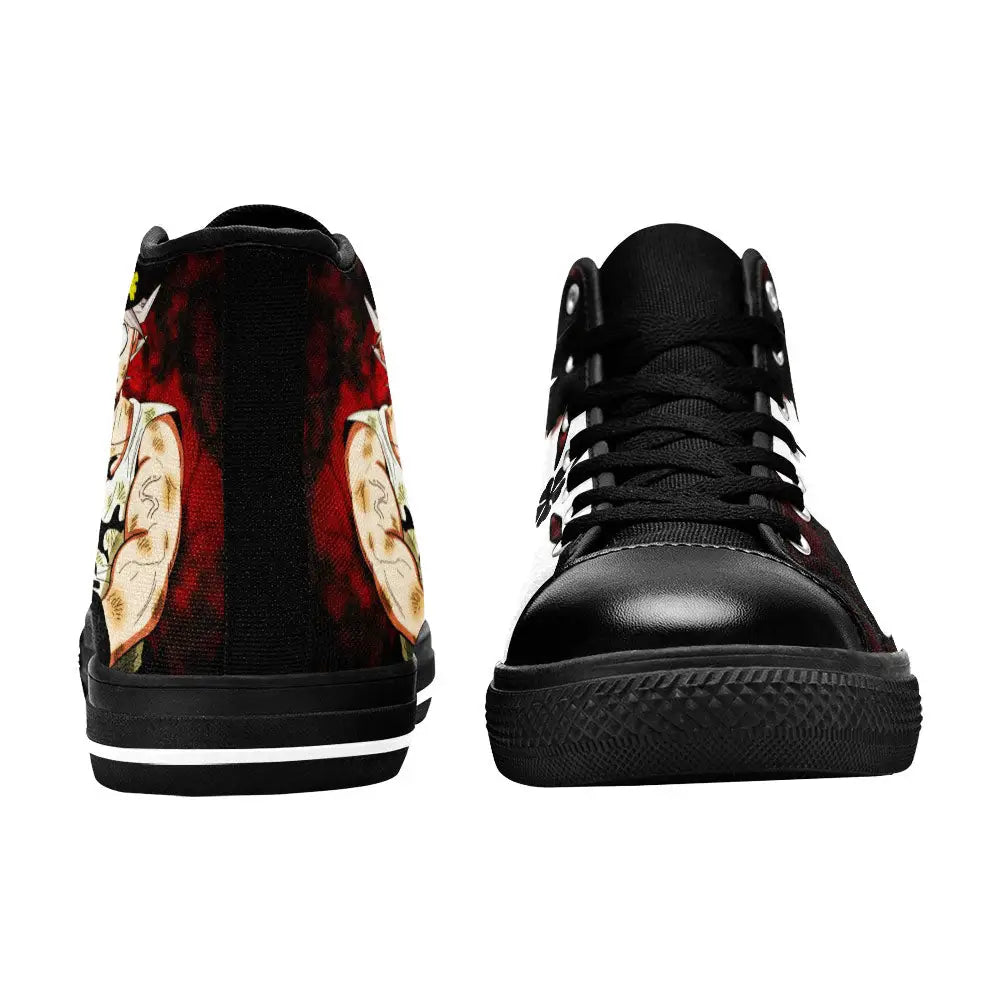 Black Clover Asta Black Bull Custom High Top Sneakers Shoes