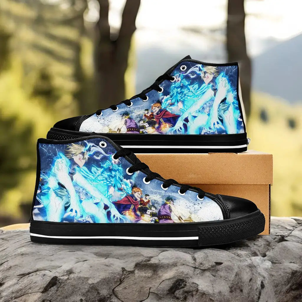 Black Clover Black Bull Custom High Top Sneakers Shoes