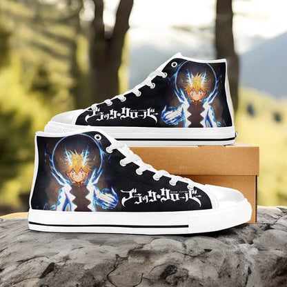 Black Clover Luck Voltia Custom High Top Sneakers Shoes