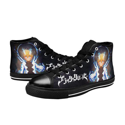 Black Clover Luck Voltia Custom High Top Sneakers Shoes