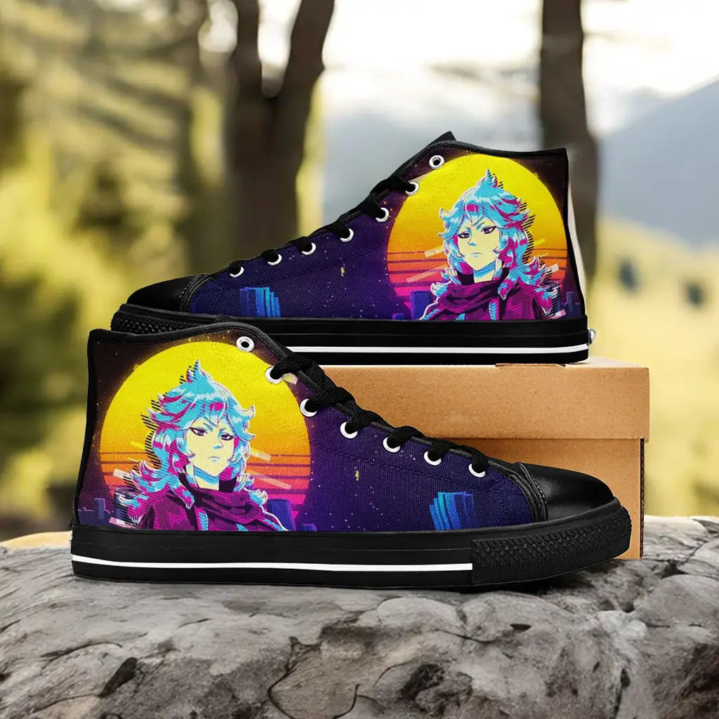 Black Clover Mereoleona Vermillion Custom High Top Sneakers Shoes