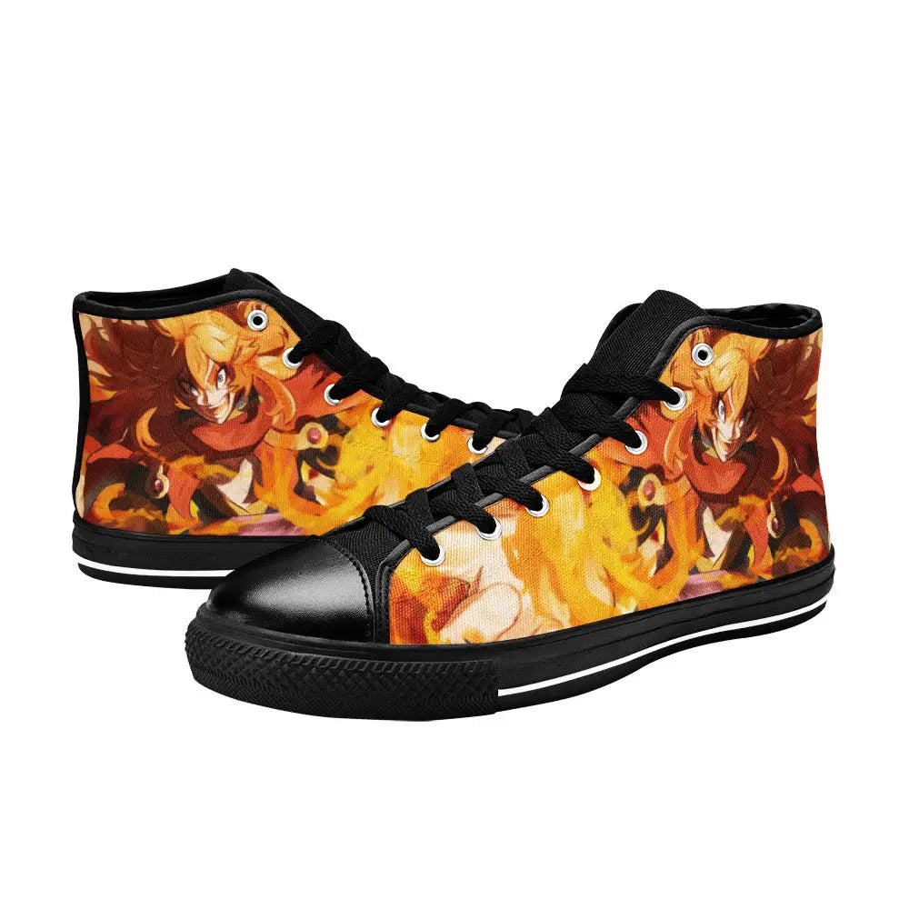 Black Clover Mereoleona Vermillion Custom High Top Sneakers Shoes