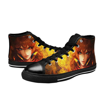 Black Clover Mereoleona Vermillion Custom High Top Sneakers Shoes