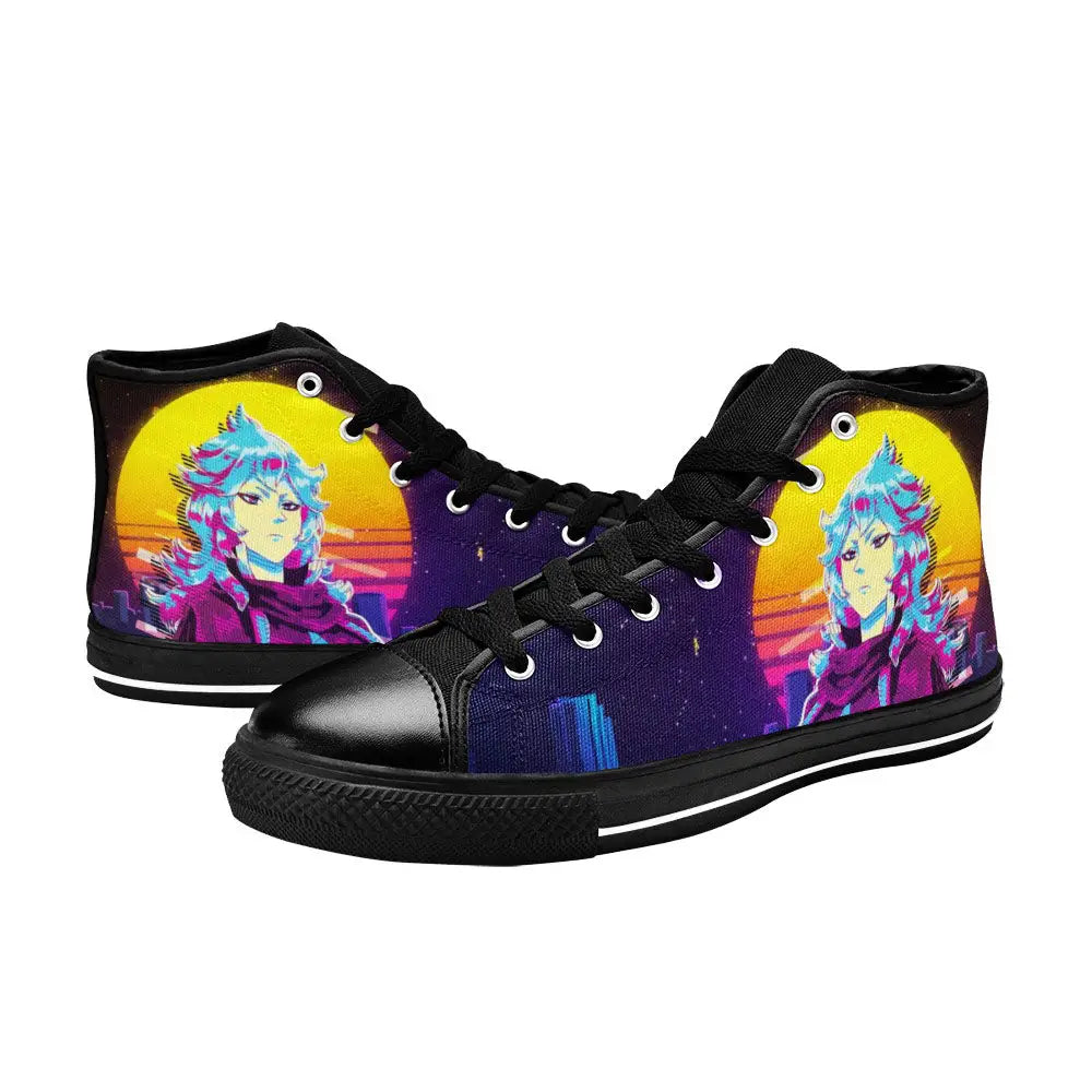 Black Clover Mereoleona Vermillion Custom High Top Sneakers Shoes