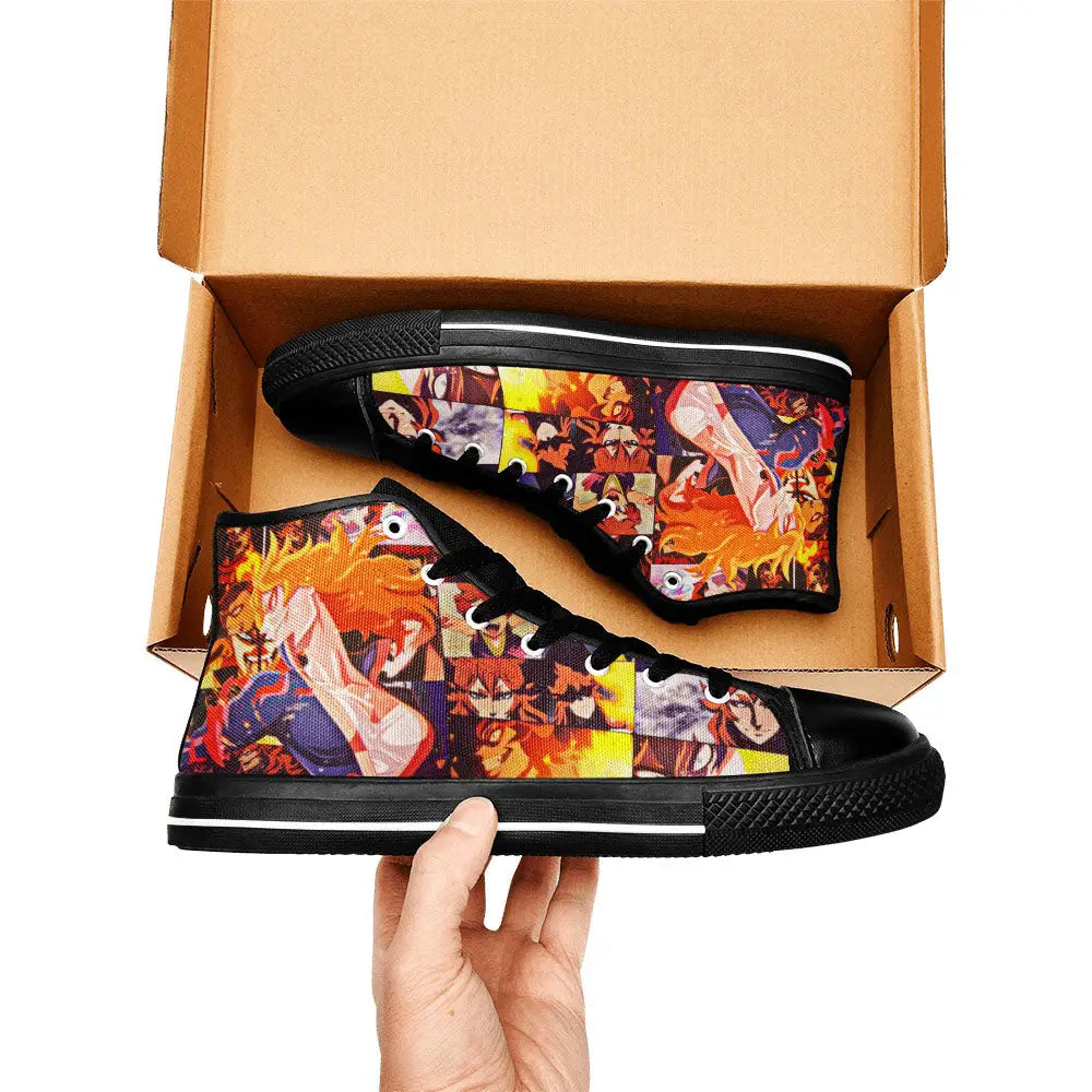 Black Clover Mereoleona Vermillion Custom High Top Sneakers Shoes