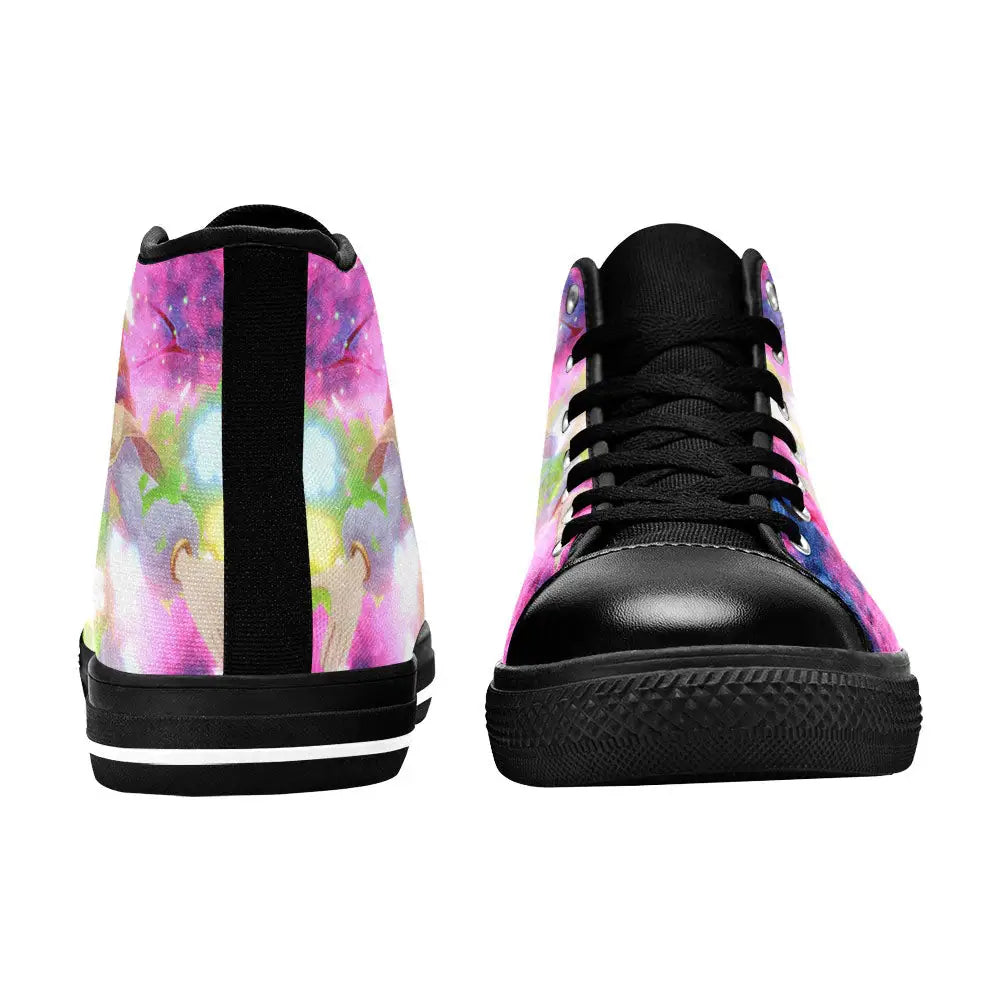 Black Clover Mimosa Vermillion Custom High Top Sneakers Shoes