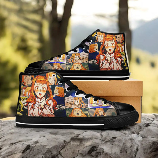 Black Clover Mimosa Vermillion Custom High Top Sneakers Shoes