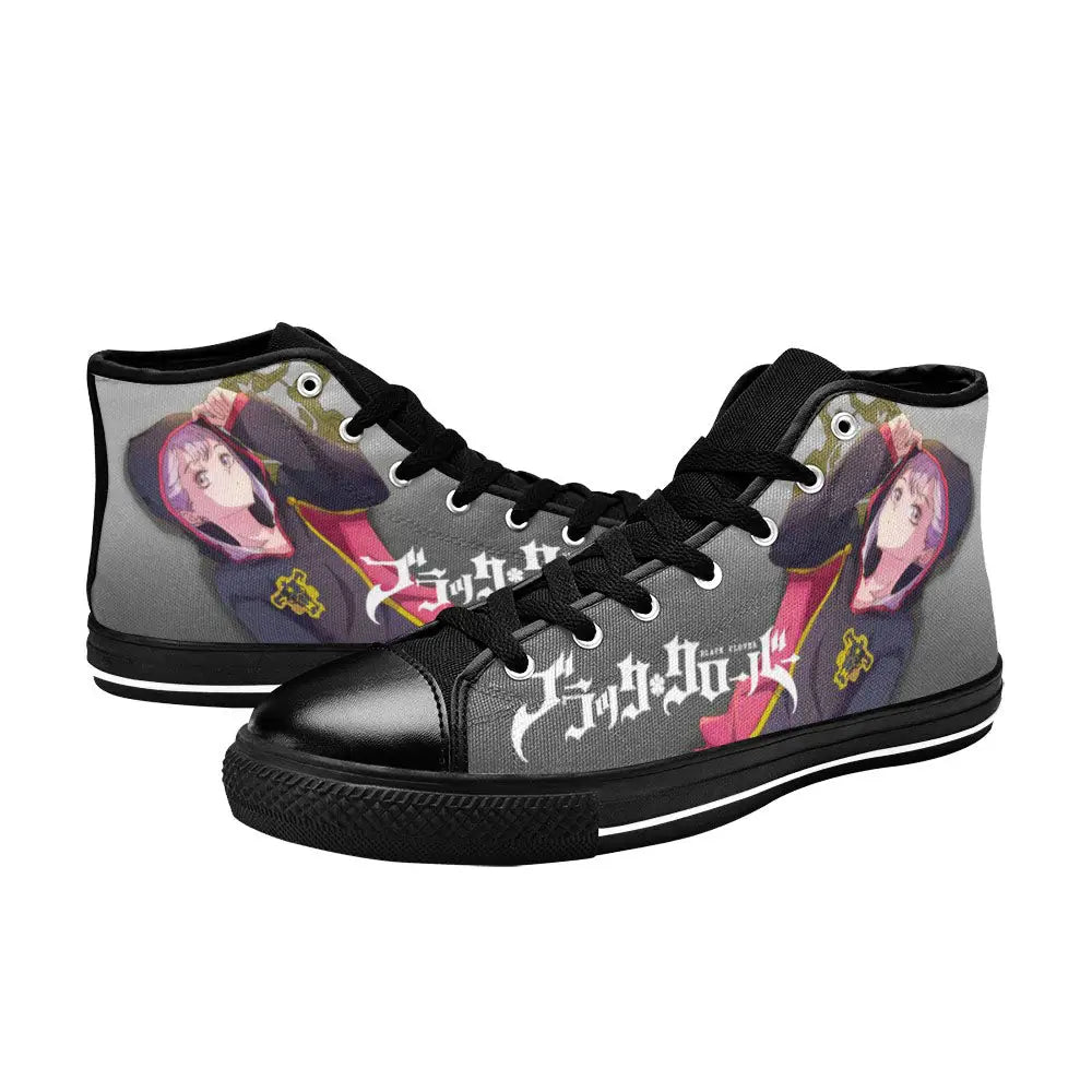 Black Clover Noelle Silva Custom High Top Sneakers Shoes