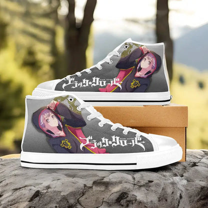 Black Clover Noelle Silva Custom High Top Sneakers Shoes