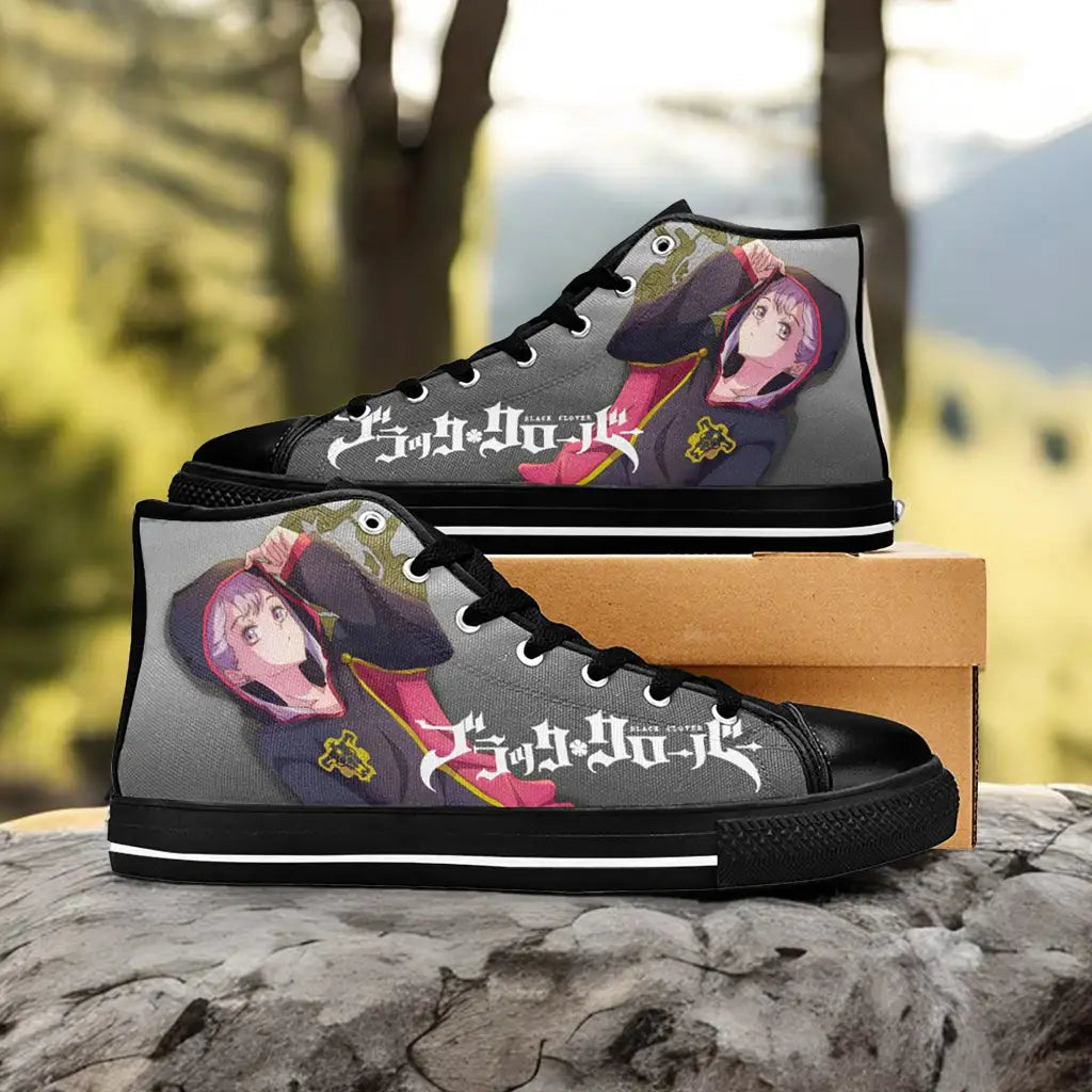 Black Clover Noelle Silva Custom High Top Sneakers Shoes