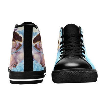 Black Clover Noelle Silva Custom High Top Sneakers Shoes