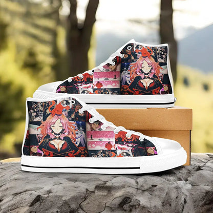 Black Clover Vanessa Enoteca Custom High Top Sneakers Shoes