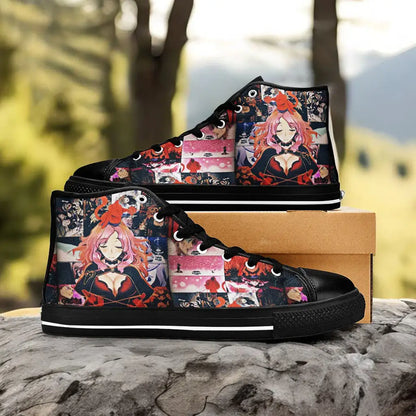 Black Clover Vanessa Enoteca Custom High Top Sneakers Shoes