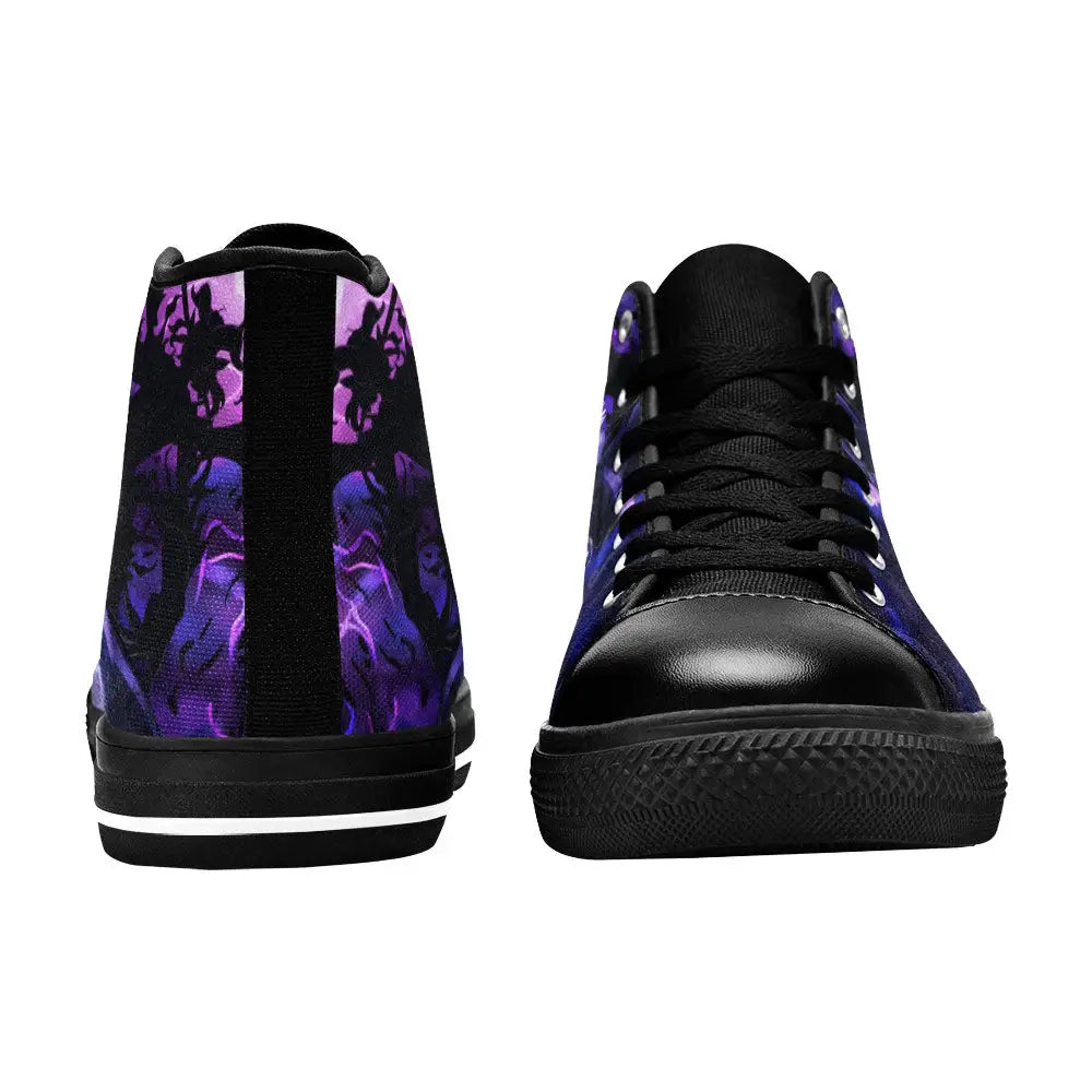 Black Clover Vanica Zogratis Megicula Custom High Top Sneakers Shoes