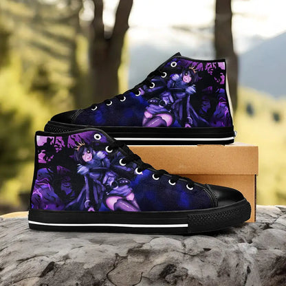 Black Clover Vanica Zogratis Megicula Custom High Top Sneakers Shoes