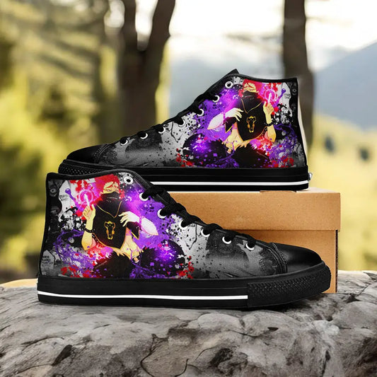 Black Clover Zora Ideale Custom High Top Sneakers Shoes