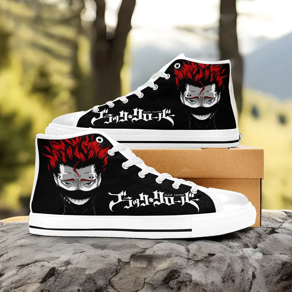 Black Clover Zora Ideale Custom High Top Sneakers Shoes