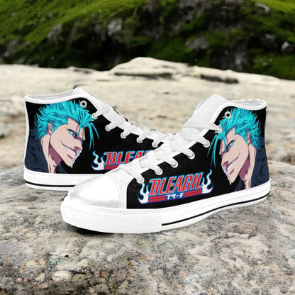 Bleach Grimmjow Custom High Top Sneakers Shoes