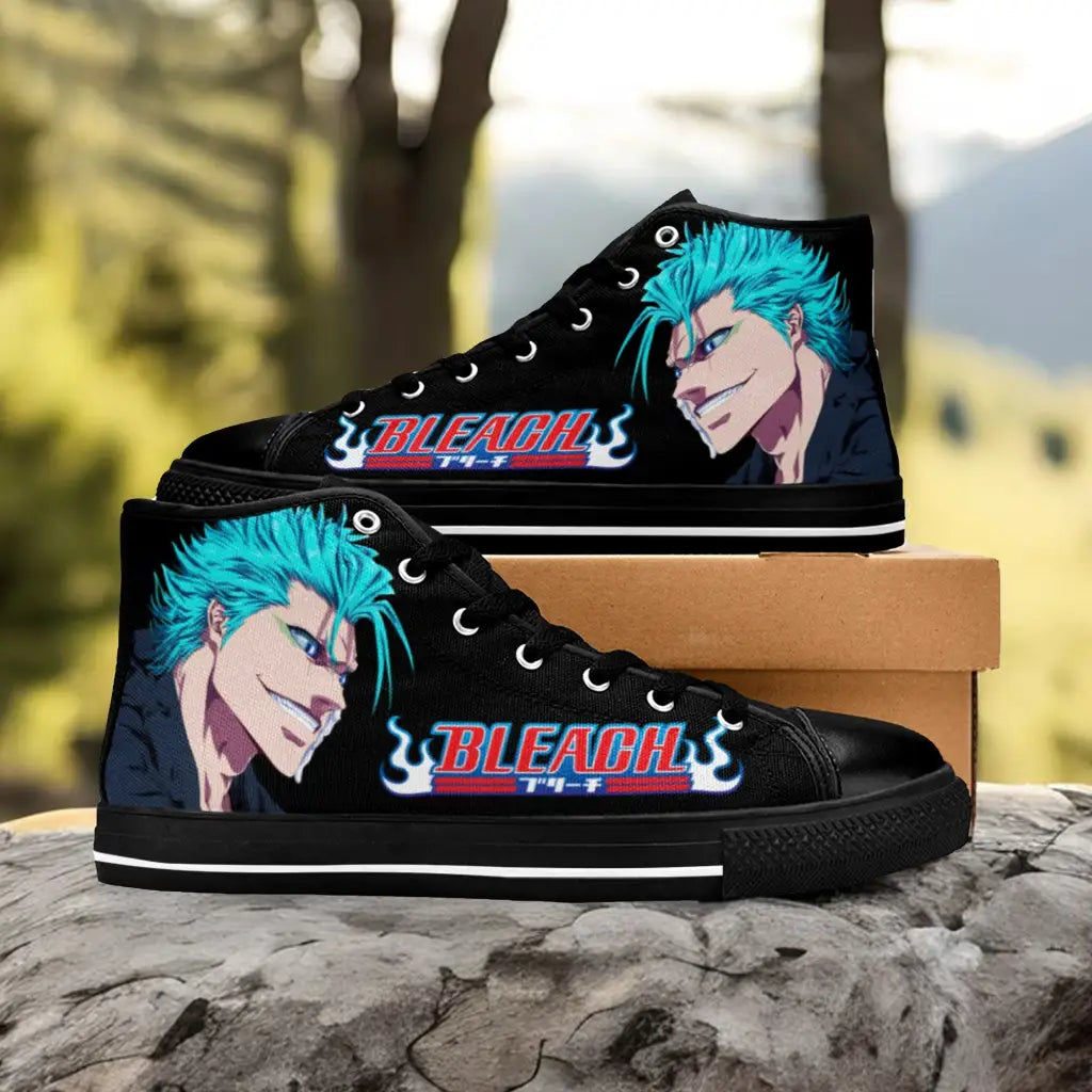 Bleach Grimmjow Custom High Top Sneakers Shoes