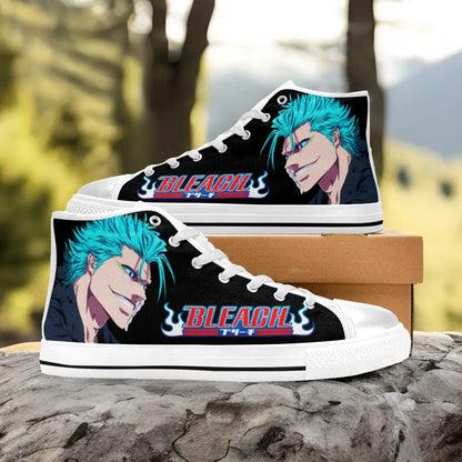 Bleach Grimmjow Custom High Top Sneakers Shoes