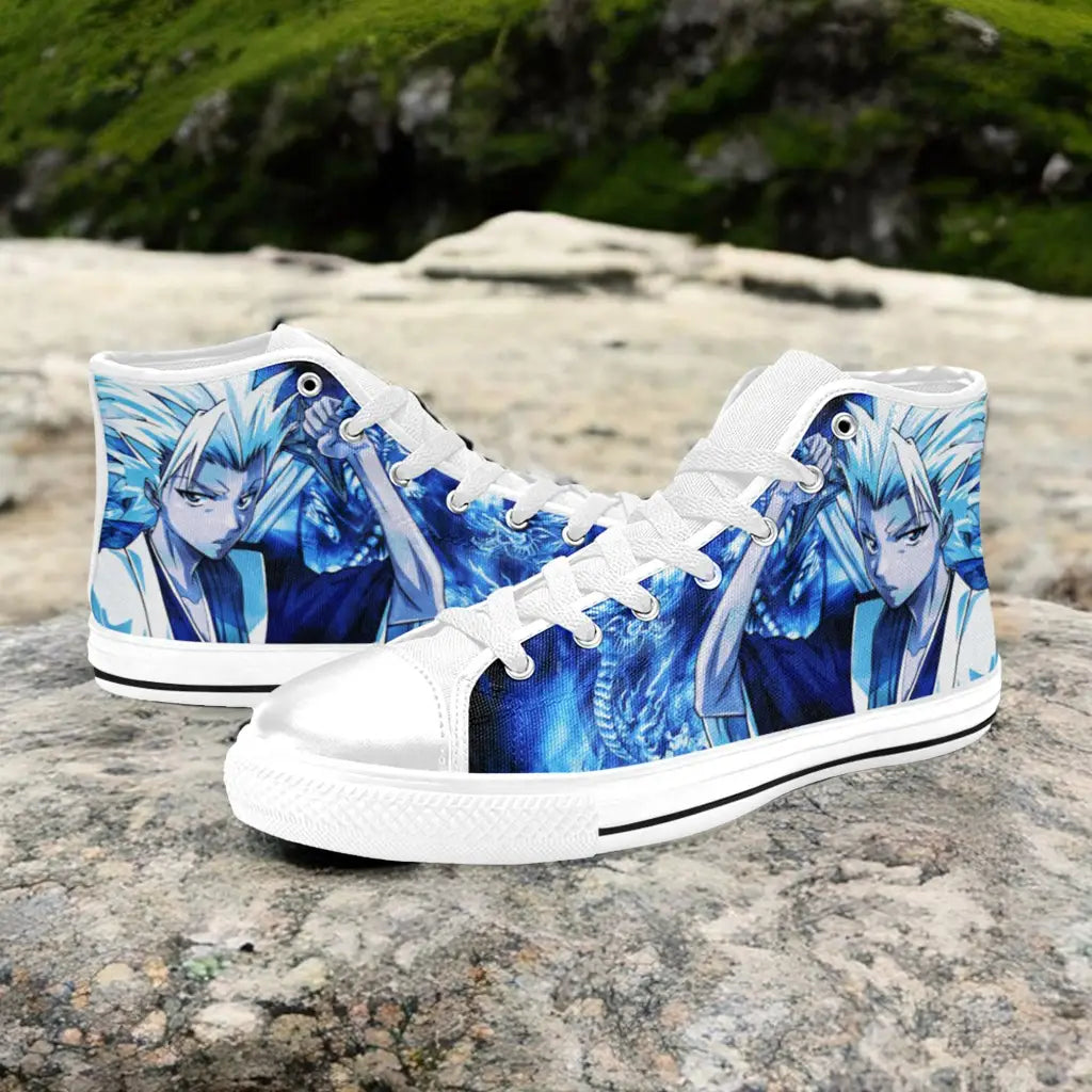 Bleach Hitsugaya Toshiro Custom High Top Sneakers Shoes