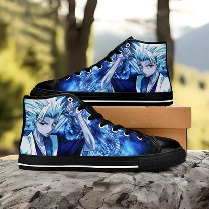 Bleach Hitsugaya Toshiro Custom High Top Sneakers Shoes