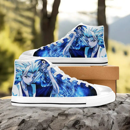 Bleach Hitsugaya Toshiro Custom High Top Sneakers Shoes