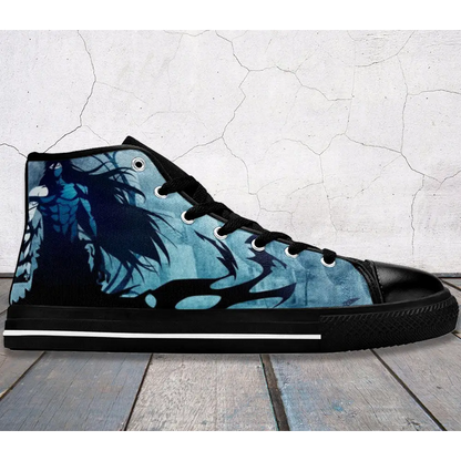 Bleach Ichigo Final Getsuga Tenshou Shoes High Top Sneakers