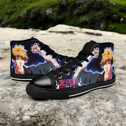 Bleach Ichigo Kurosaki Custom High Top Sneakers Shoes