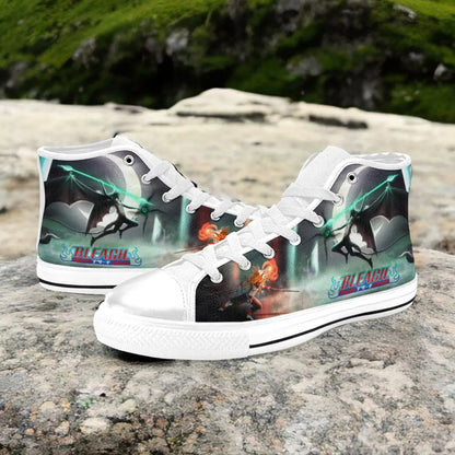 Bleach Ichigo vs. Ulquiorra Custom High Top Sneakers Shoes