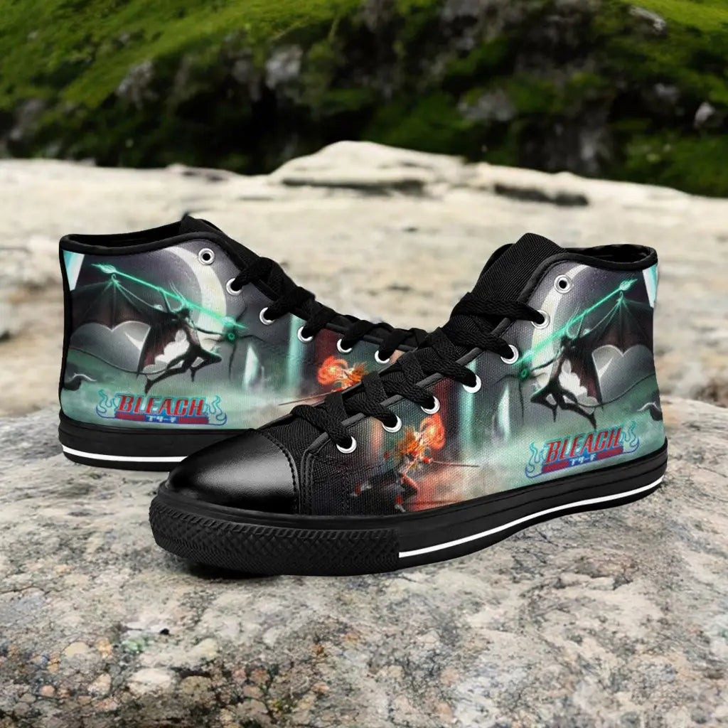 Bleach Ichigo vs. Ulquiorra Custom High Top Sneakers Shoes