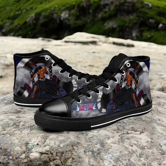 Bleach Ikkaku Madarame Bankai Custom High Top Sneakers Shoes