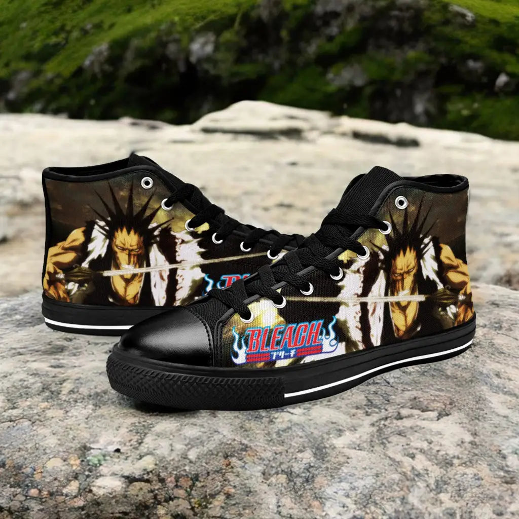 Bleach Kenpachi Zaraki Custom High Top Sneakers Shoes