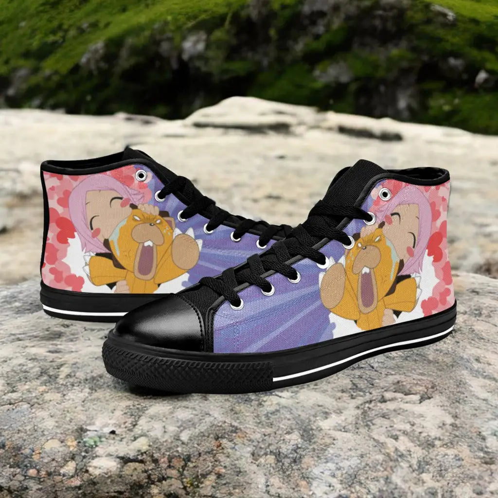 Bleach Kon Custom High Top Sneakers Shoes