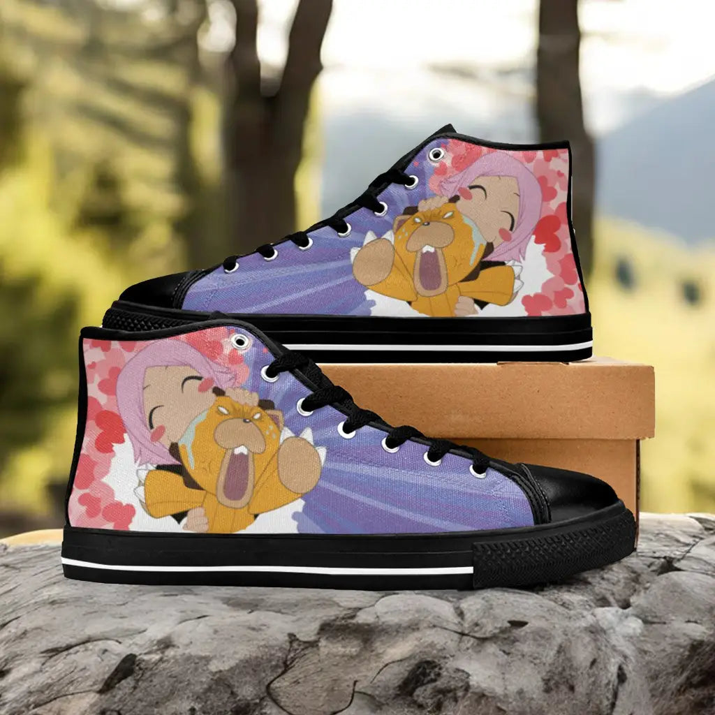 Bleach Kon Custom High Top Sneakers Shoes