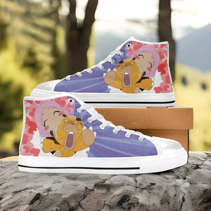 Bleach Kon Custom High Top Sneakers Shoes