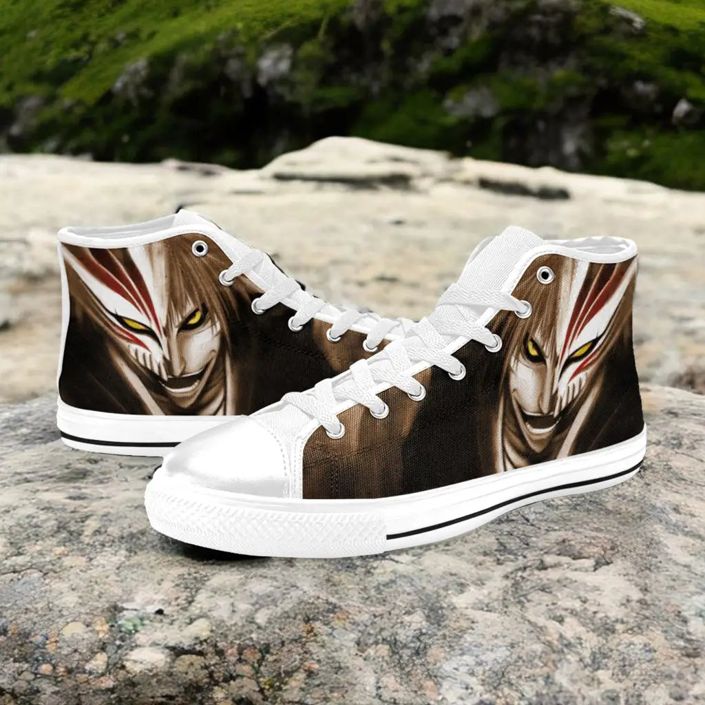 Bleach Kurosaki Ichigo Bankai Custom High Top Sneakers Shoes