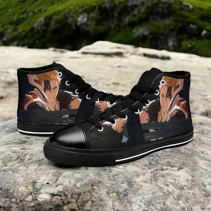 Bleach Kurosaki Ichigo Bankai Custom High Top Sneakers Shoes