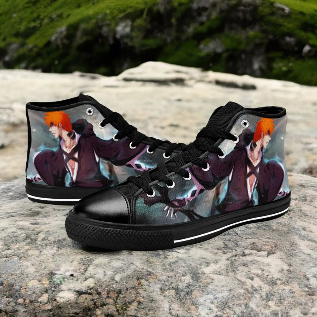 Bleach Kurosaki Ichigo Custom High Top Sneakers Shoes