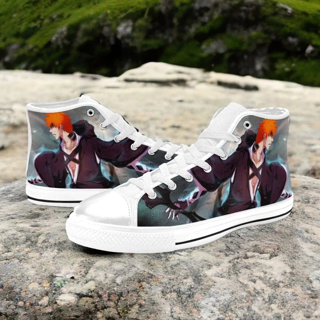 Bleach Kurosaki Ichigo Custom High Top Sneakers Shoes