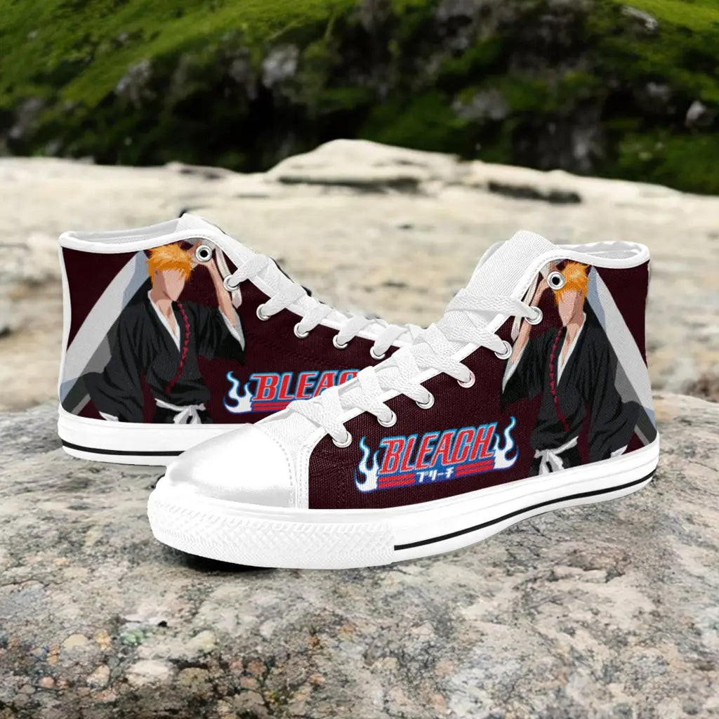 Bleach Kurosaki Ichigo Custom High Top Sneakers Shoes