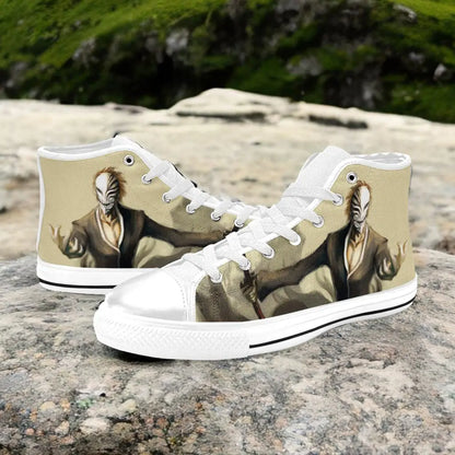 Bleach Kurosaki Ichigo Vasto Lorde Custom High Top Sneakers Shoes